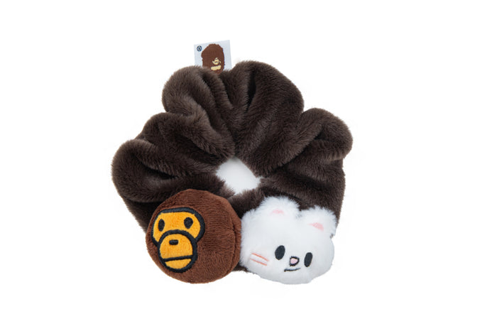 BAPE X STRAY KIDS JINIRET BABY MILO SCRUNCHIE