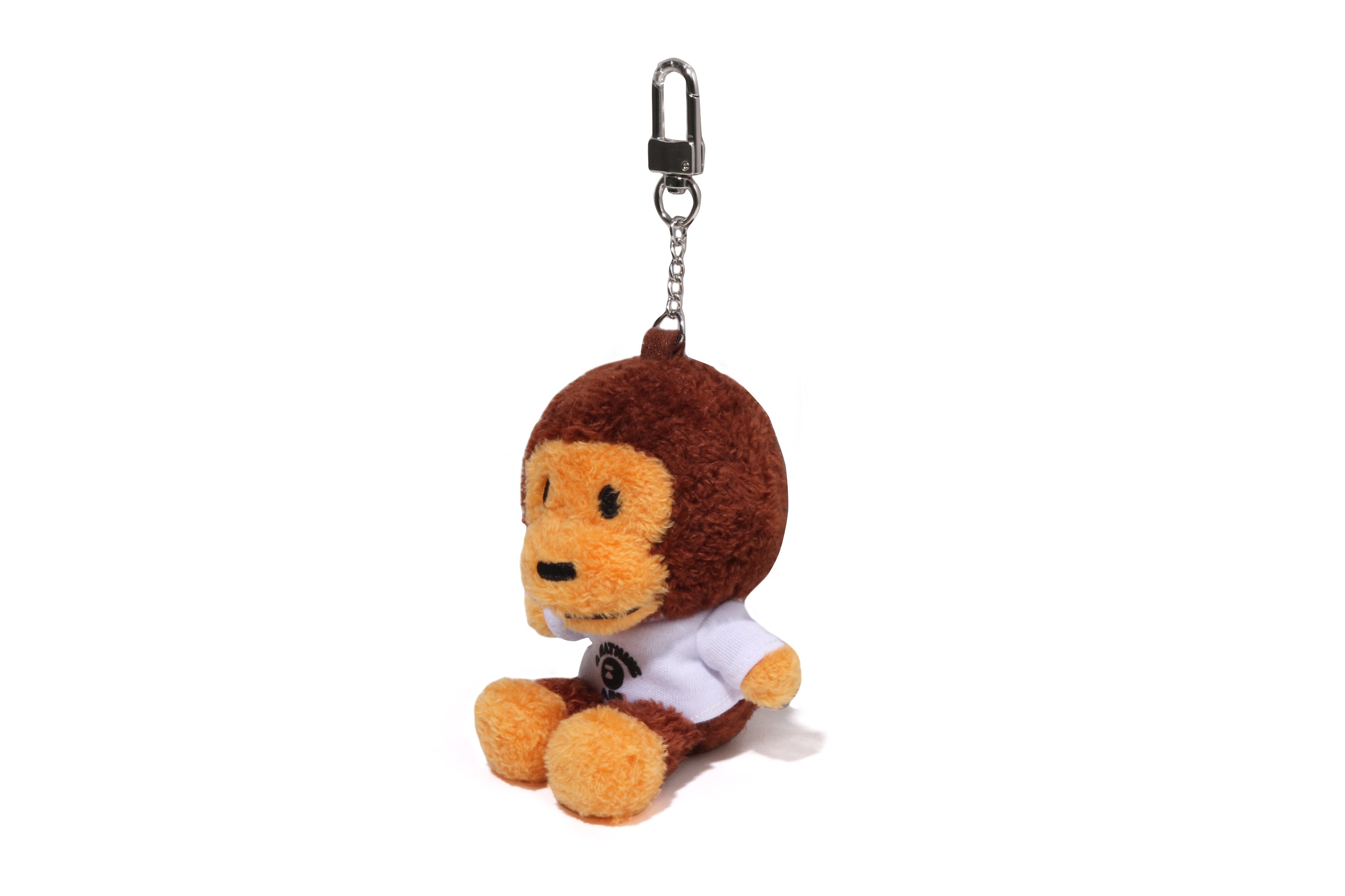 小物 BABY MILO COLLEGE TEE PLUSH KEY CHAIN A BATHING APE｜BABY MILO COLLEGE TEE PLUSH DOLL KEY CHAIN