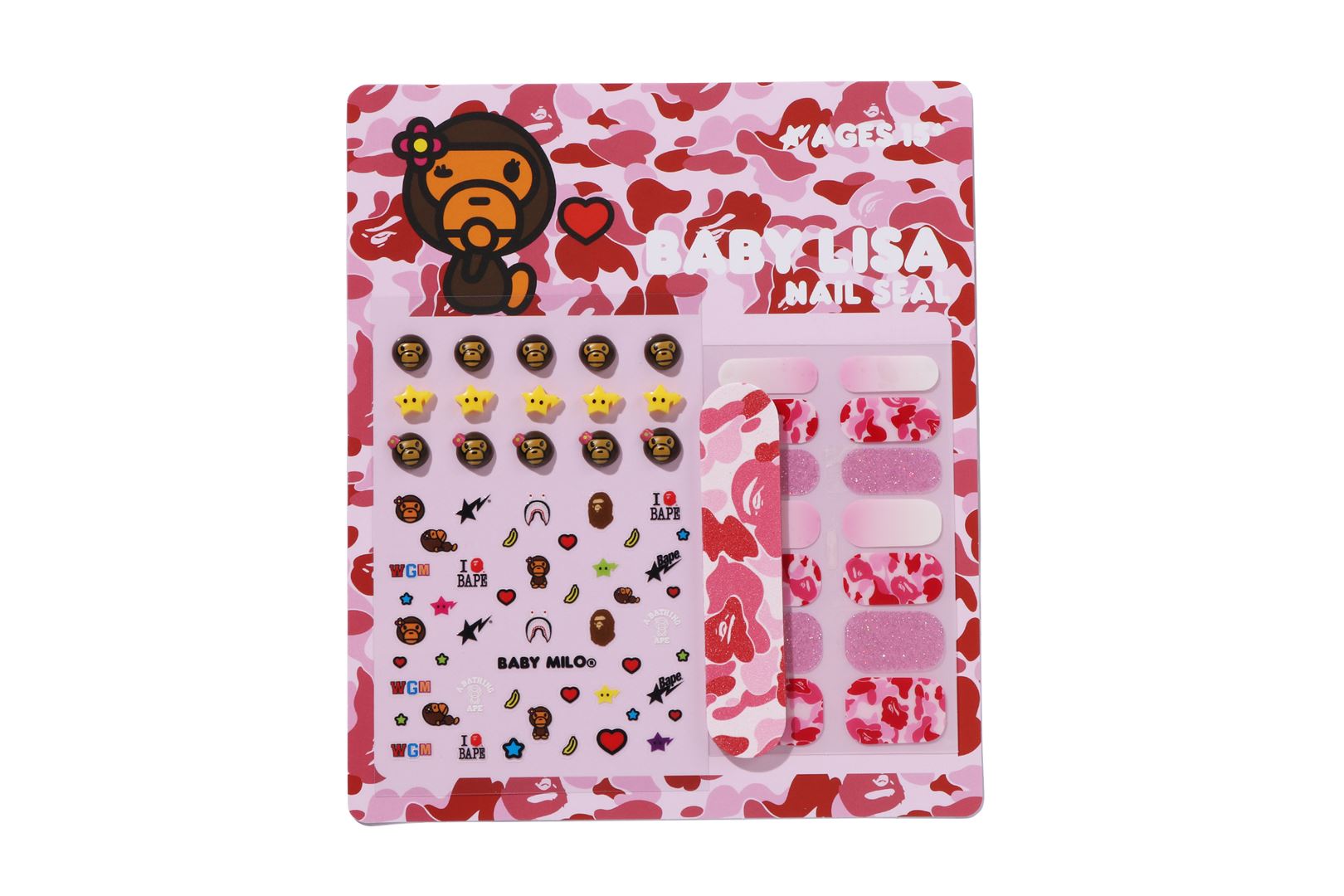 BABY LISA NAIL SEAL SET LADIES – eu.bape.com