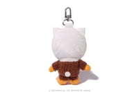 BAPE X HELLO KITTY PLUSH DOLL KEYCHAIN L