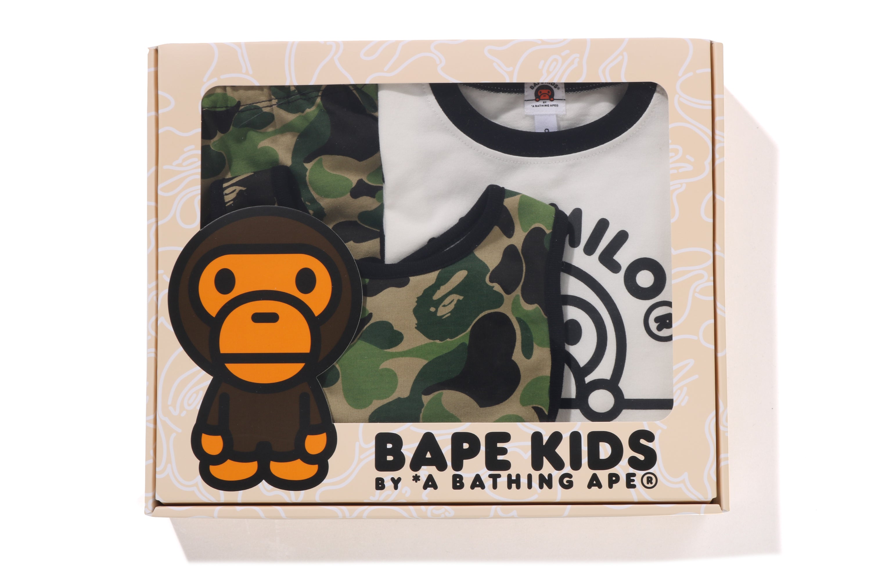 ABC CAMO BABY MILO BABY GIFT SET KIDS – eu.bape.com