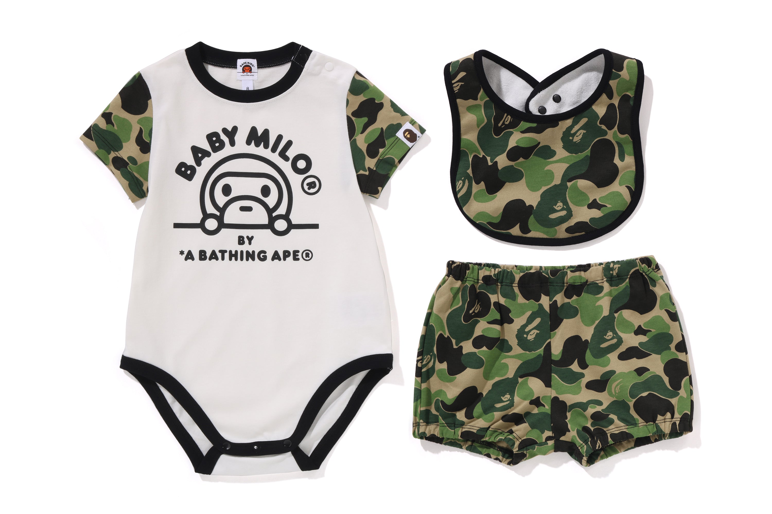 ABC CAMO BABY MILO BABY GIFT SET KIDS – eu.bape.com