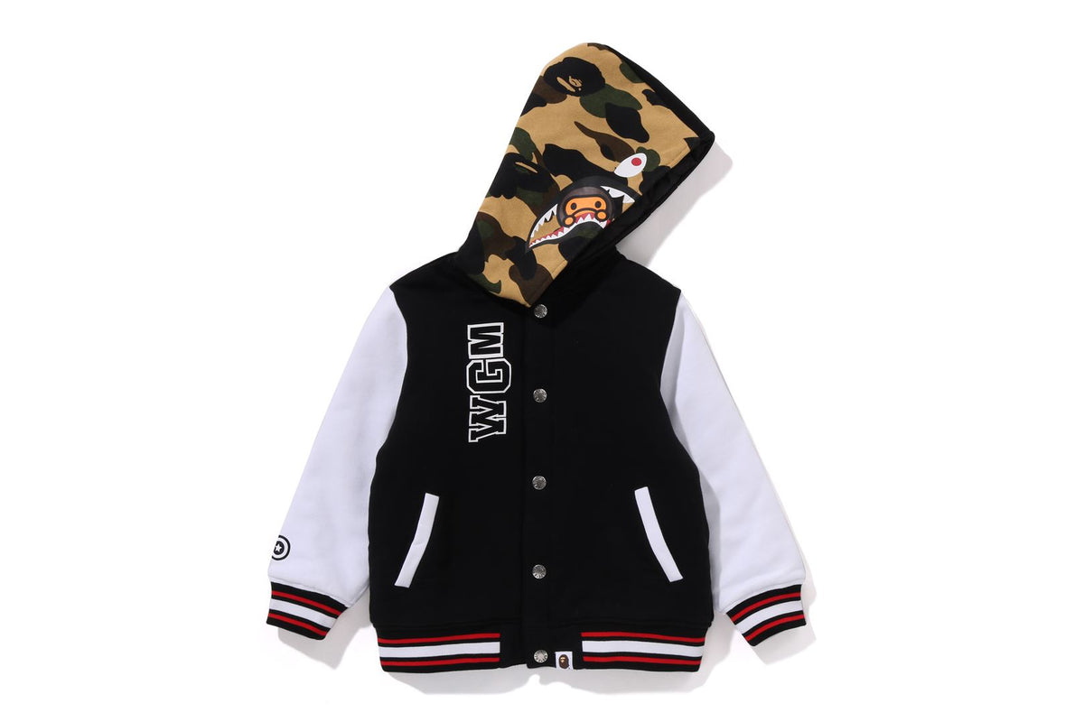 MILO SHARK HOODIE SWEAT VARSITY JACKET KIDS - Main Image