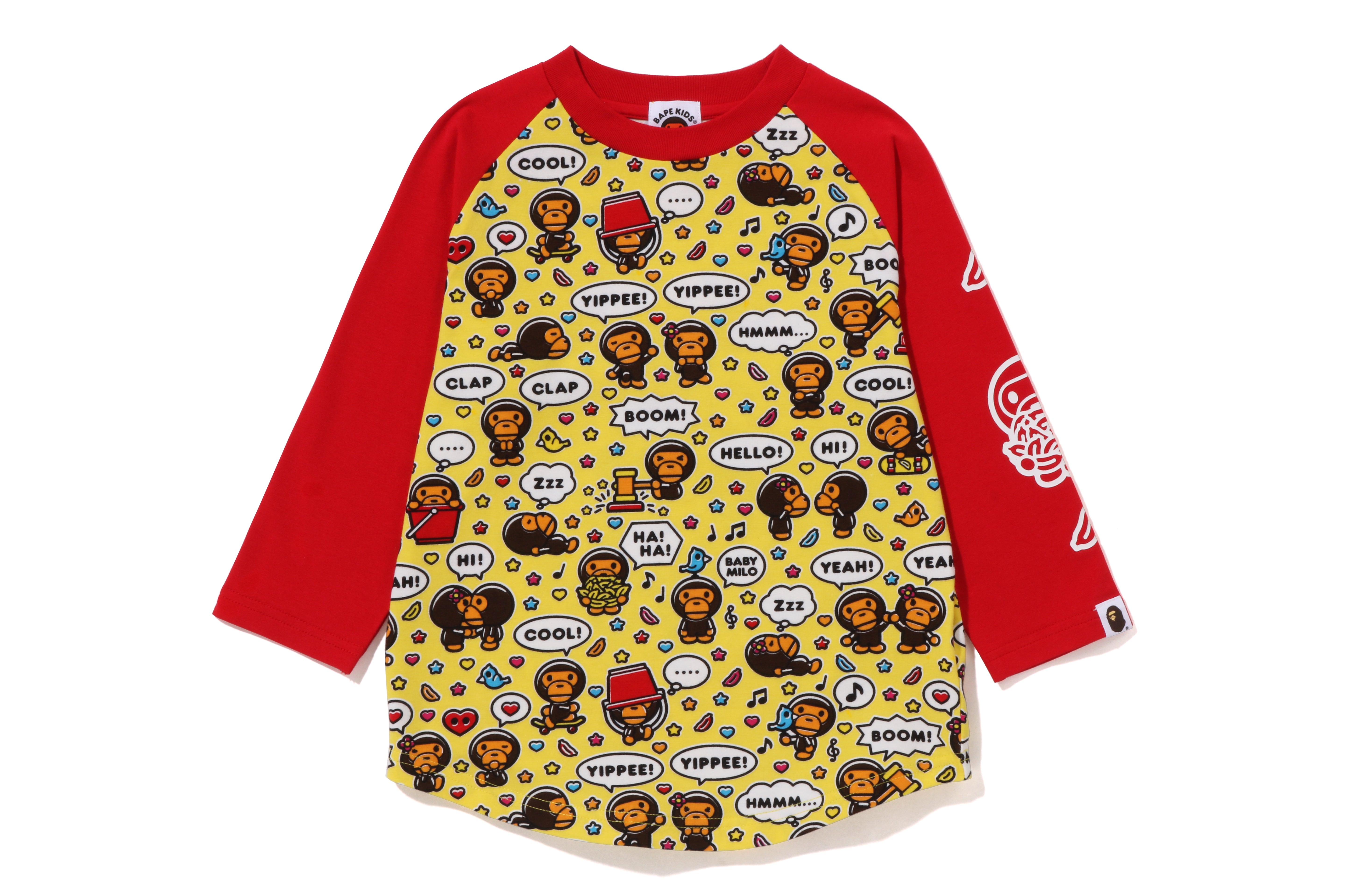 Bape babymilo kids 2024 long sleeve t shirt