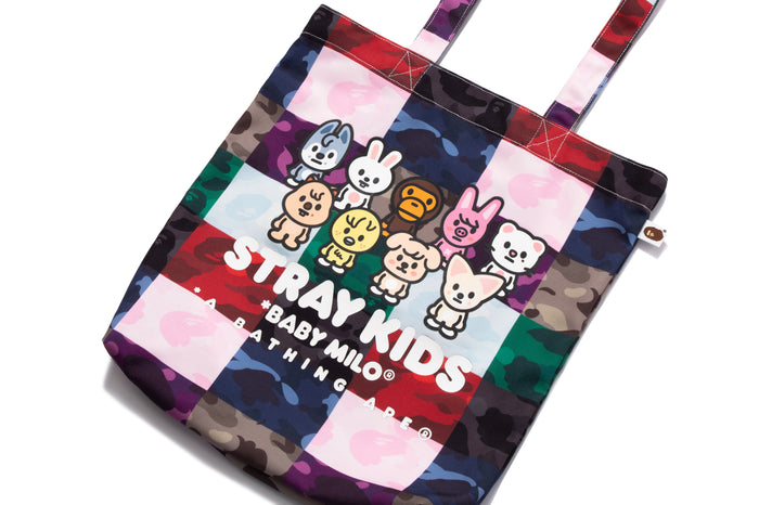 BAPE X STRAYKIDS BABY MILO TOTE BAG