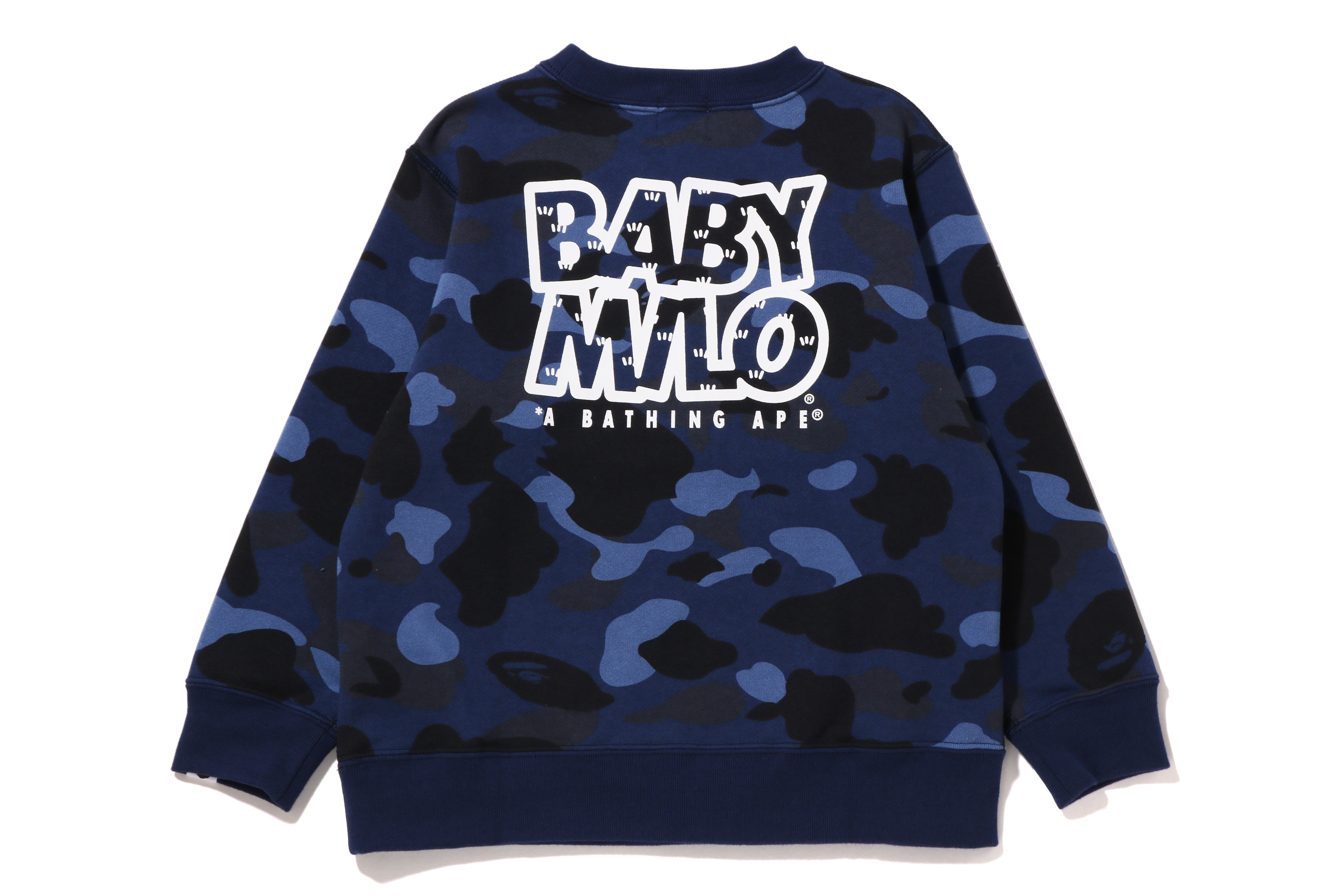 COLOR CAMO BABY MILO CAMP CREWNECK KIDS – eu.bape.com