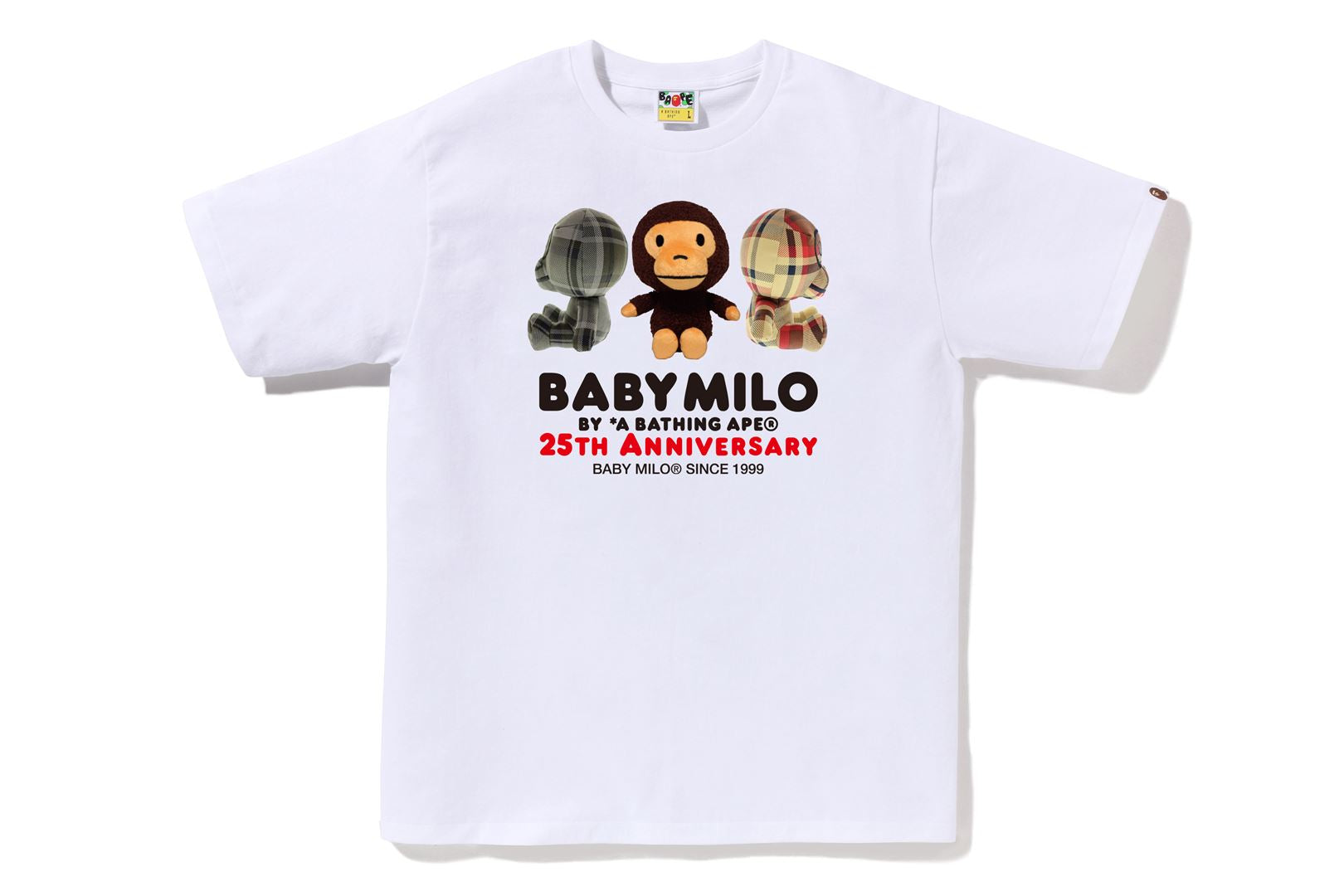 BABY MILO 25TH ANNIV. PLUSH DOLL TEE MENS