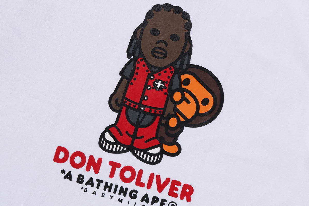 BAPE X CACTUS JACK X DON TOLIVER MILO TEE MENS