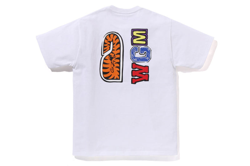 BAPE X JOSHUA VIDES - MILO SHARK TEE MENS