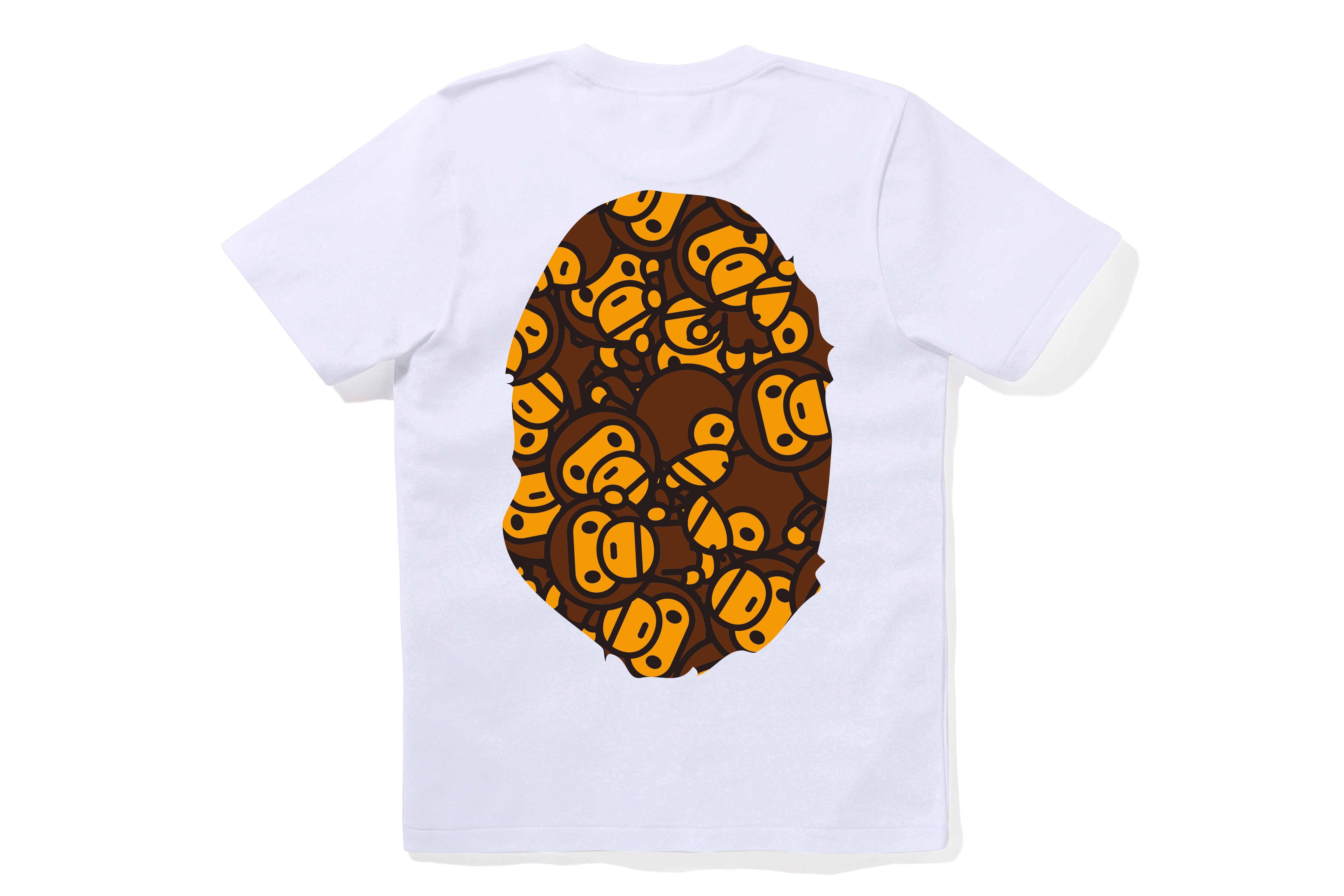 ALL BABY MILO BIG APE HEAD TEE LADIES – eu.bape.com