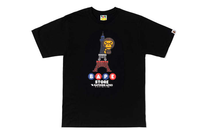 BAPE STORE PARIS 6TH ANNIV. BABY MILO TEE
