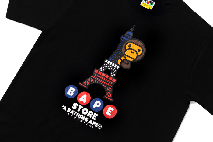 BAPE STORE PARIS 6TH ANNIV. BABY MILO TEE