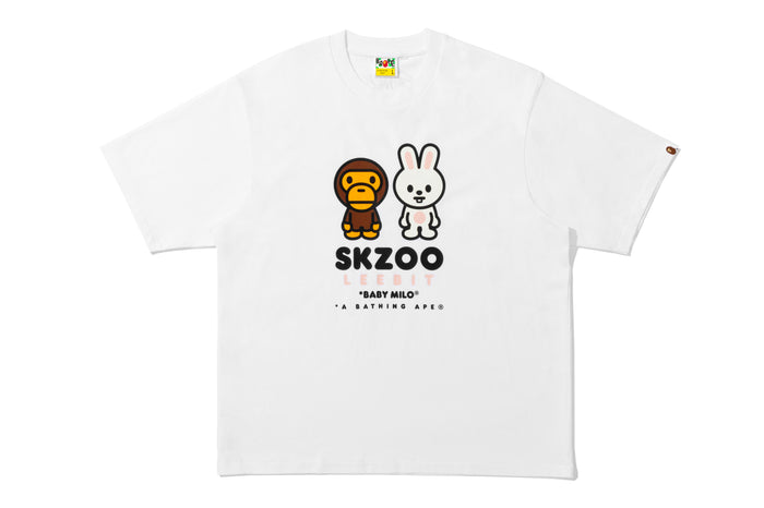 BAPE X STRAY KIDS LEEBIT BABY MILO TEE