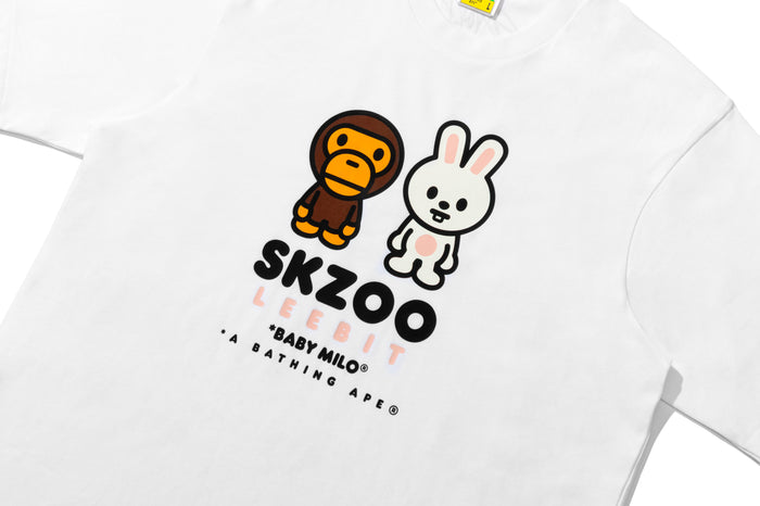 BAPE X STRAY KIDS LEEBIT BABY MILO TEE