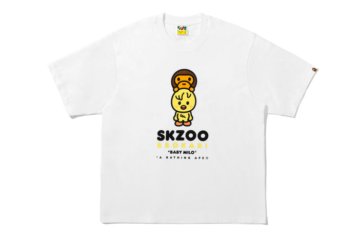 BAPE X STRAY KIDS  BBOKARI BABY MILO TEE