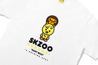 BAPE X STRAY KIDS  BBOKARI BABY MILO TEE