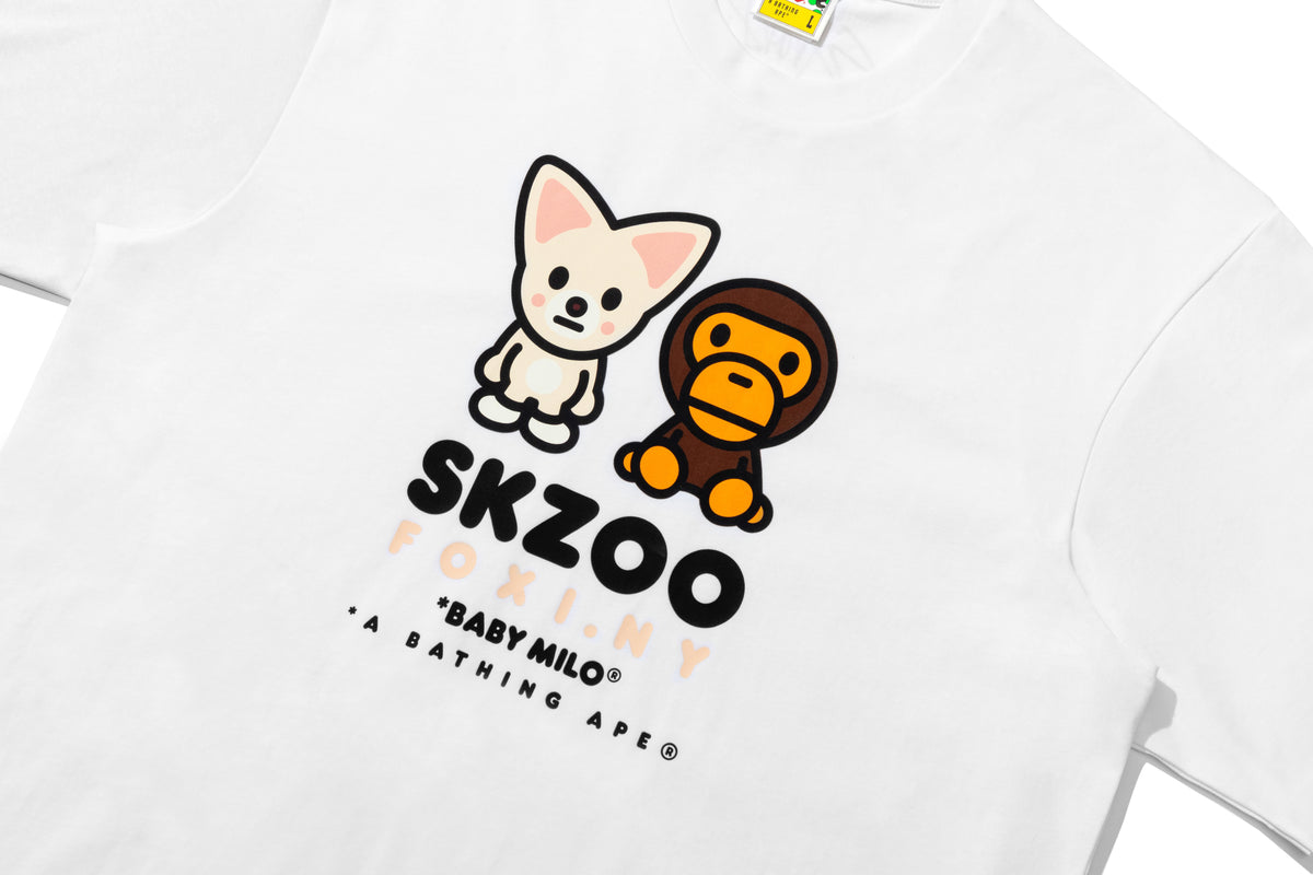 BAPE X STRAY KIDS FOXI.NY BABY MILO TEE