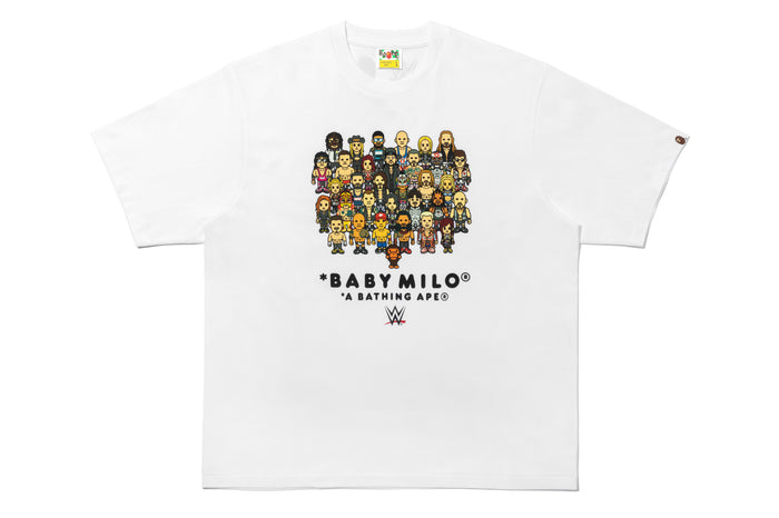 BAPE X WWE WRESTLERS BABY MILO RELAXED FIT TEE