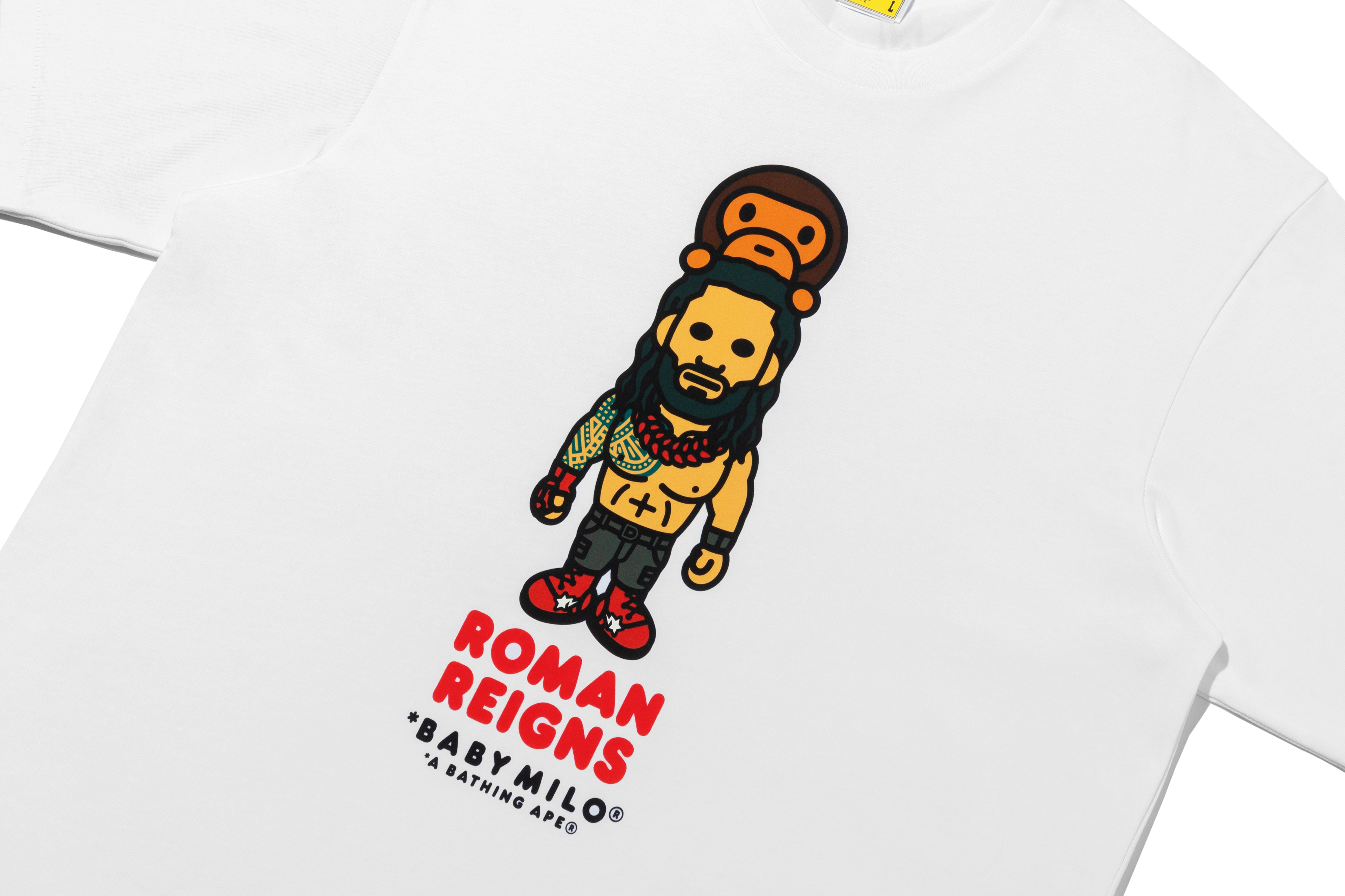 BAPE X WWE JOHN CENA BABY MILO TEE プロレス 2025年最新】エイプ