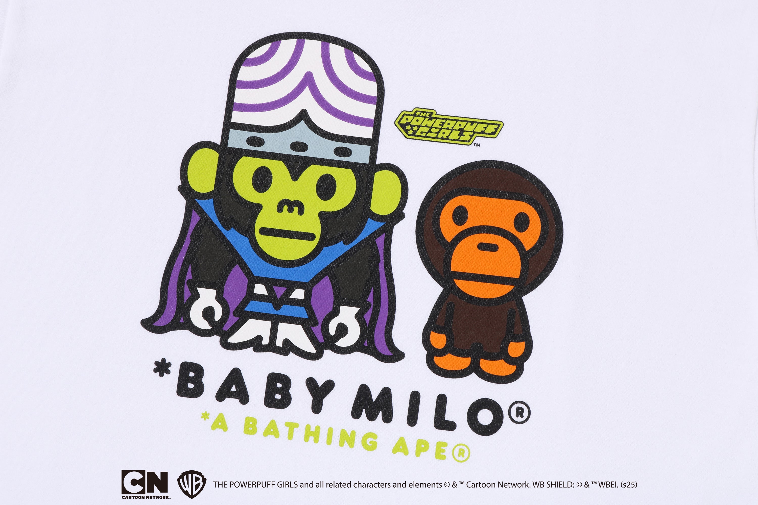 アイドル A BATHING APE x The Powerpuff Girls Baby BAPE X THE POWERPUFF GIRLS BABY MILO MOJO JOJO – eu.bape.com