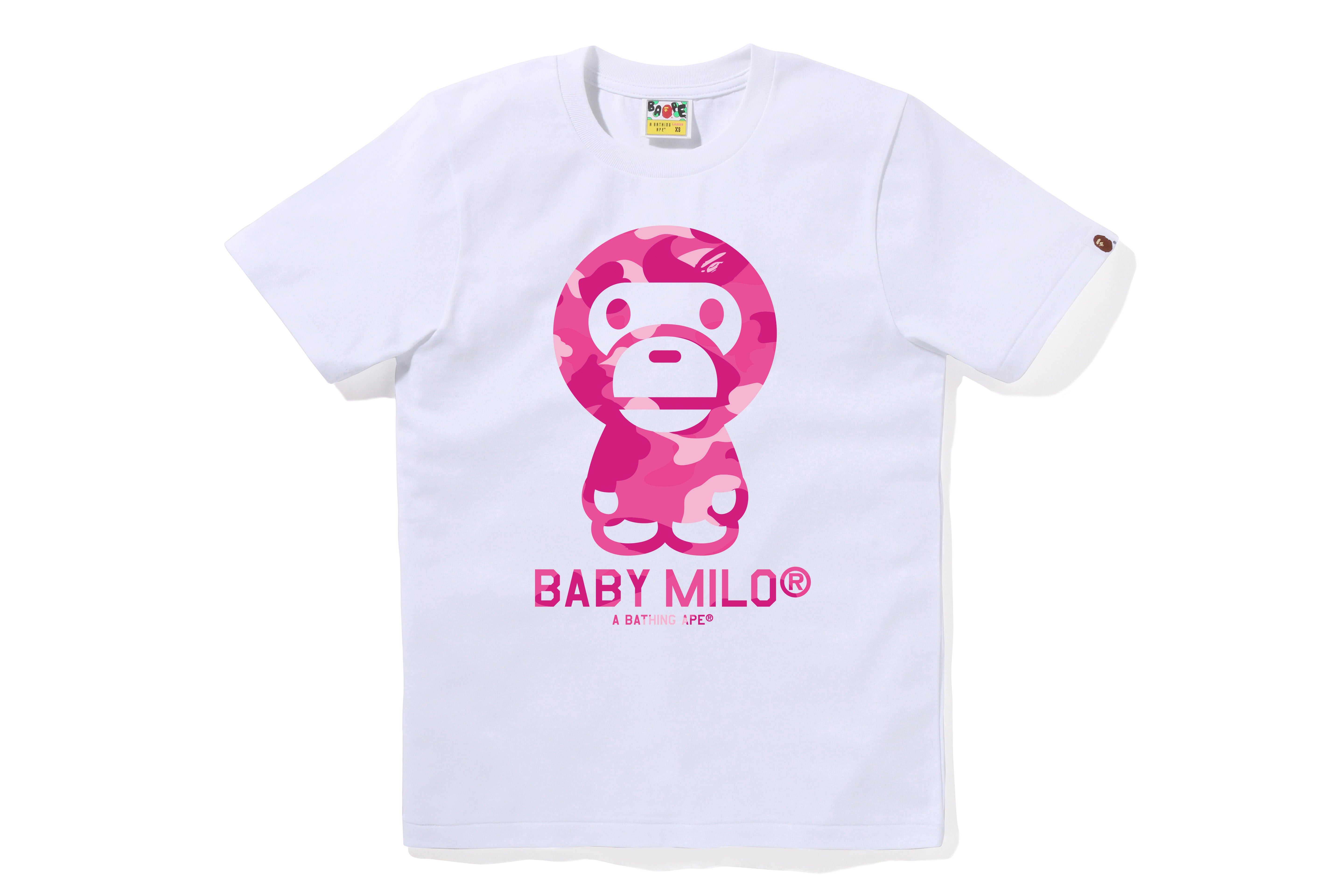 COLOR CAMO BABY MILO TEE LADIES – eu.bape.com