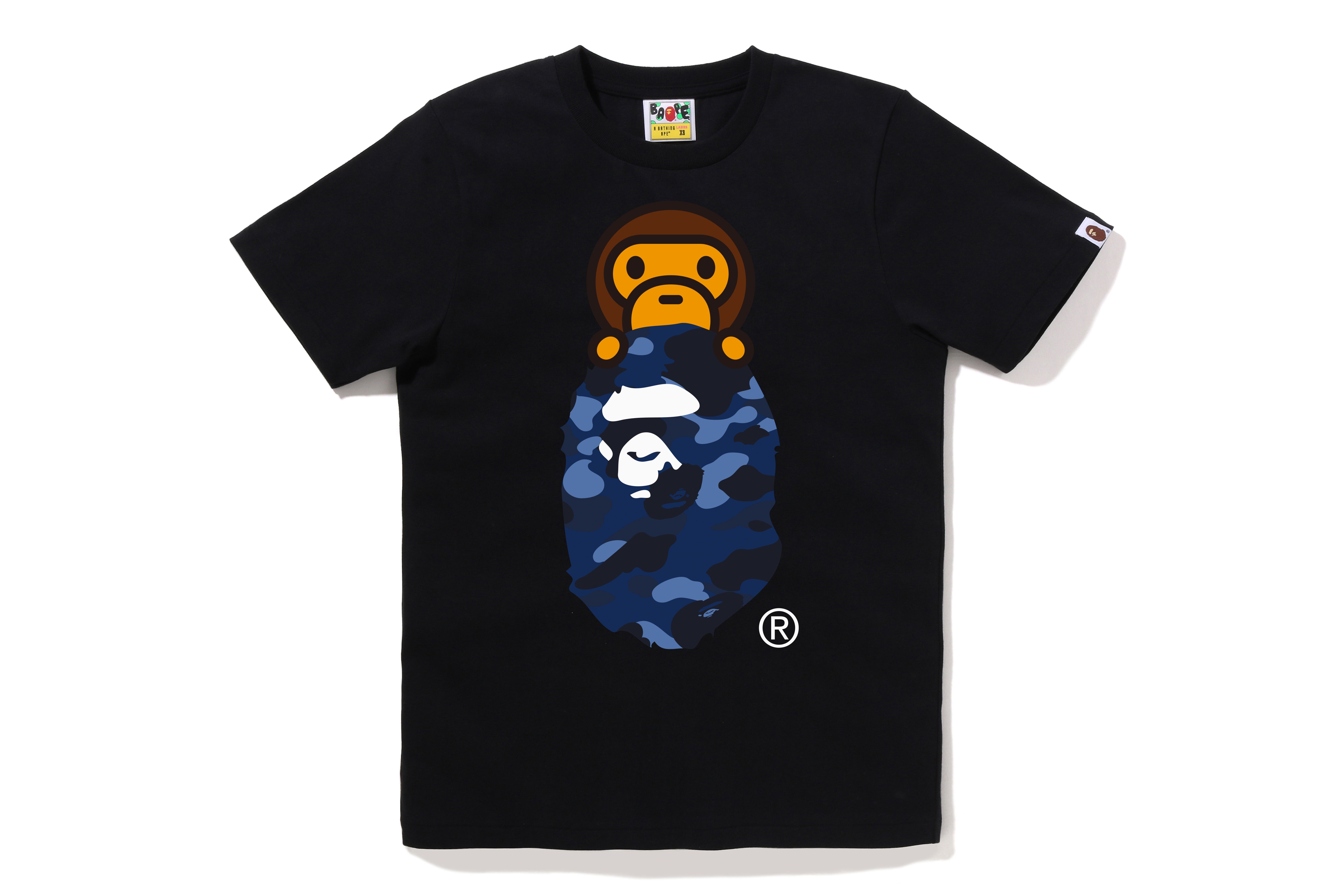 COLOR CAMO MILO ON APE HEAD TEE LADIES – eu.bape.com