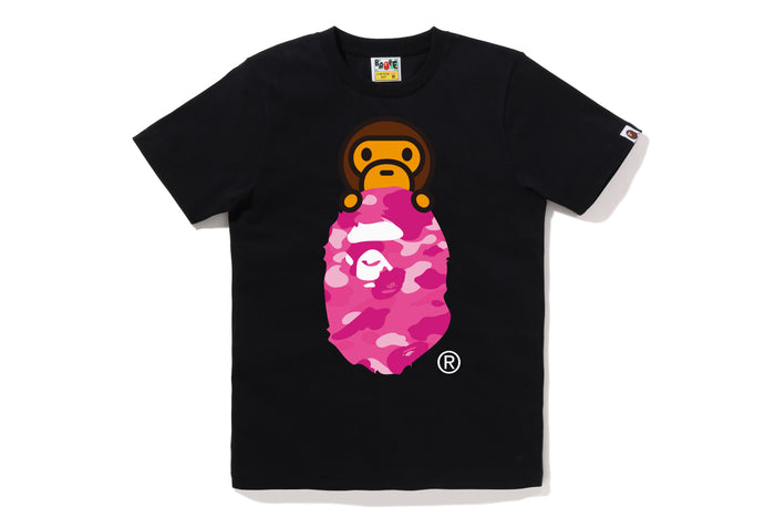 COLOR CAMO MILO ON APE HEAD TEE LADIES