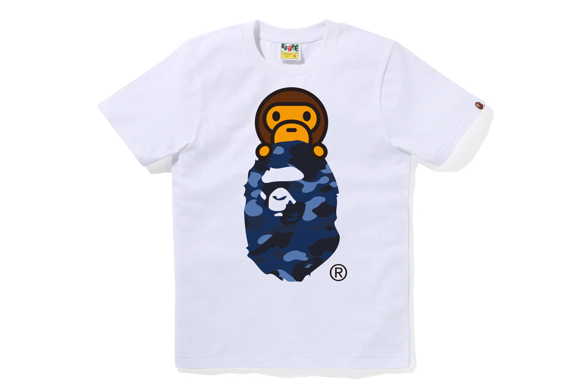 COLOR CAMO MILO ON APE HEAD TEE LADIES