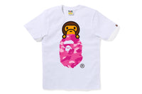 COLOR CAMO MILO ON APE HEAD TEE LADIES