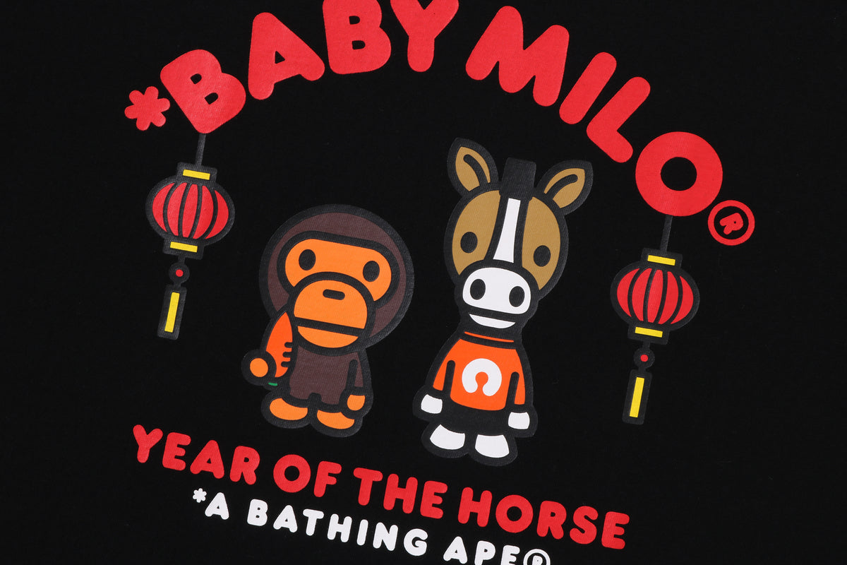 YEAR OF THE HORSE BABY MILO TEE KIDS