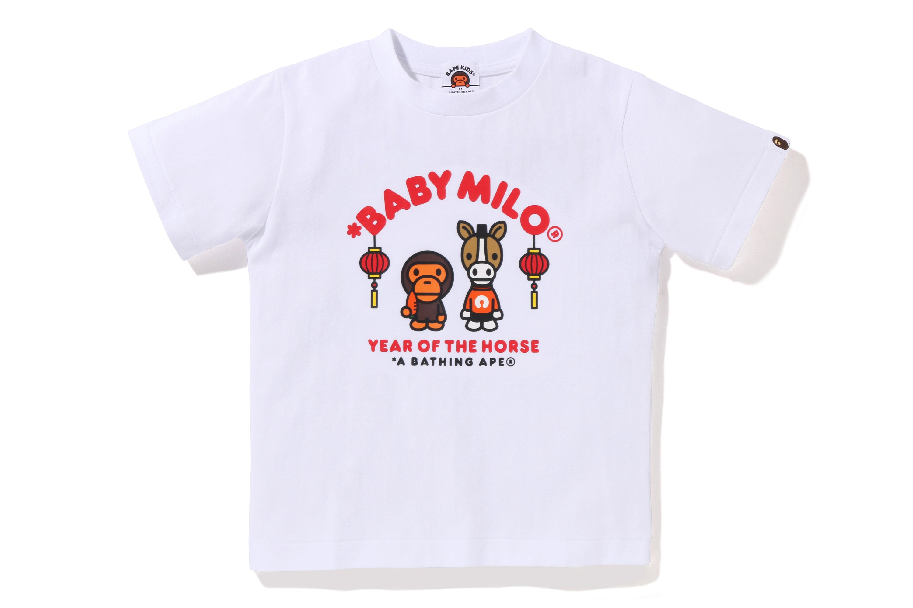 YEAR OF THE HORSE BABY MILO TEE KIDS – eu.bape.com