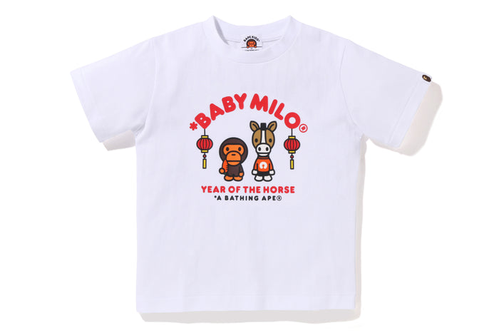 YEAR OF THE HORSE BABY MILO TEE KIDS