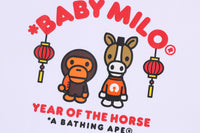 YEAR OF THE HORSE BABY MILO TEE KIDS