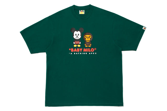 BAPE X DISNEY MICKEY MOUSE BABY MILO RELAXED FIT TEE