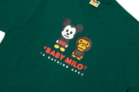 BAPE X DISNEY MICKEY MOUSE BABY MILO RELAXED FIT TEE
