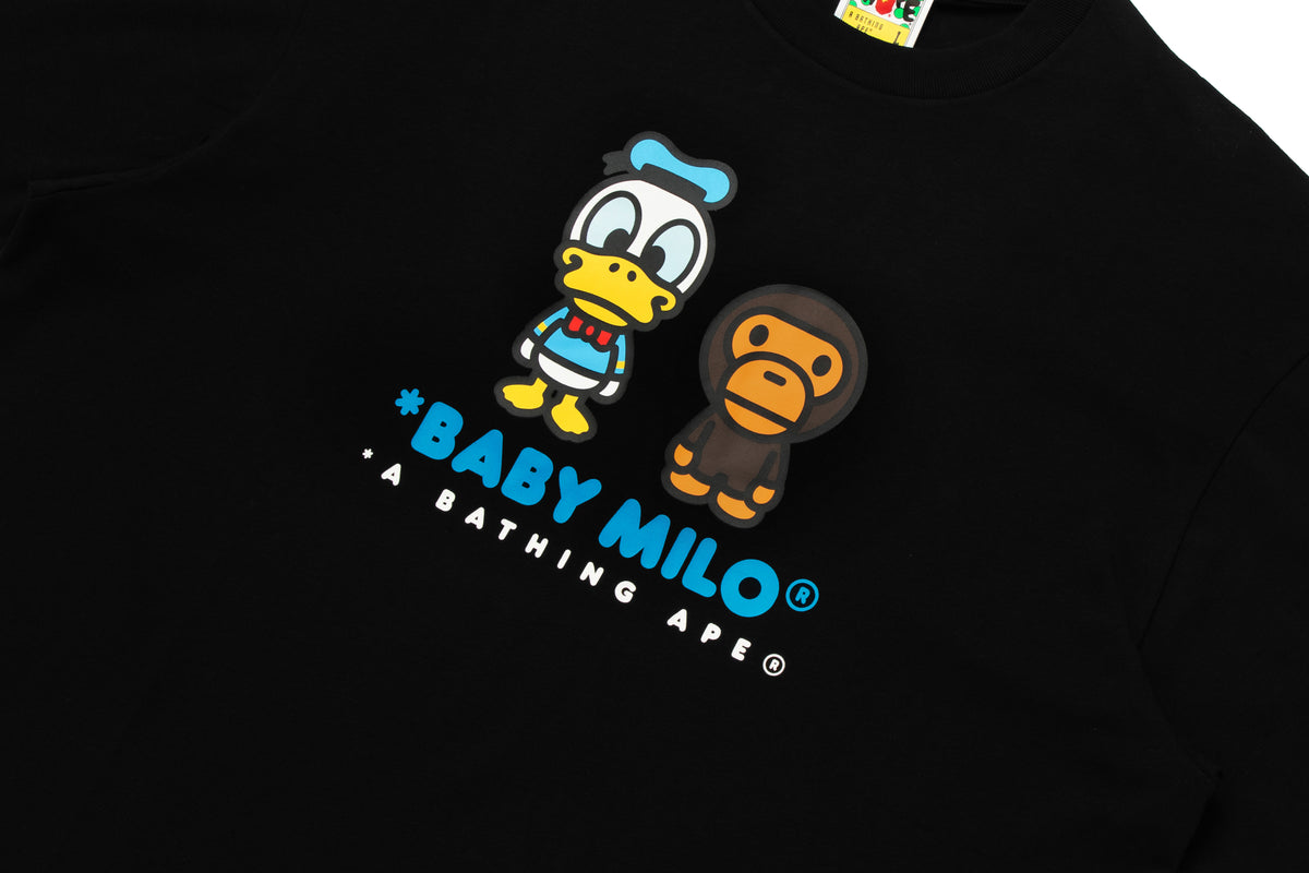 BAPE X DISNEY DONALD DUCK BABY MILO RELAXED FIT TEE