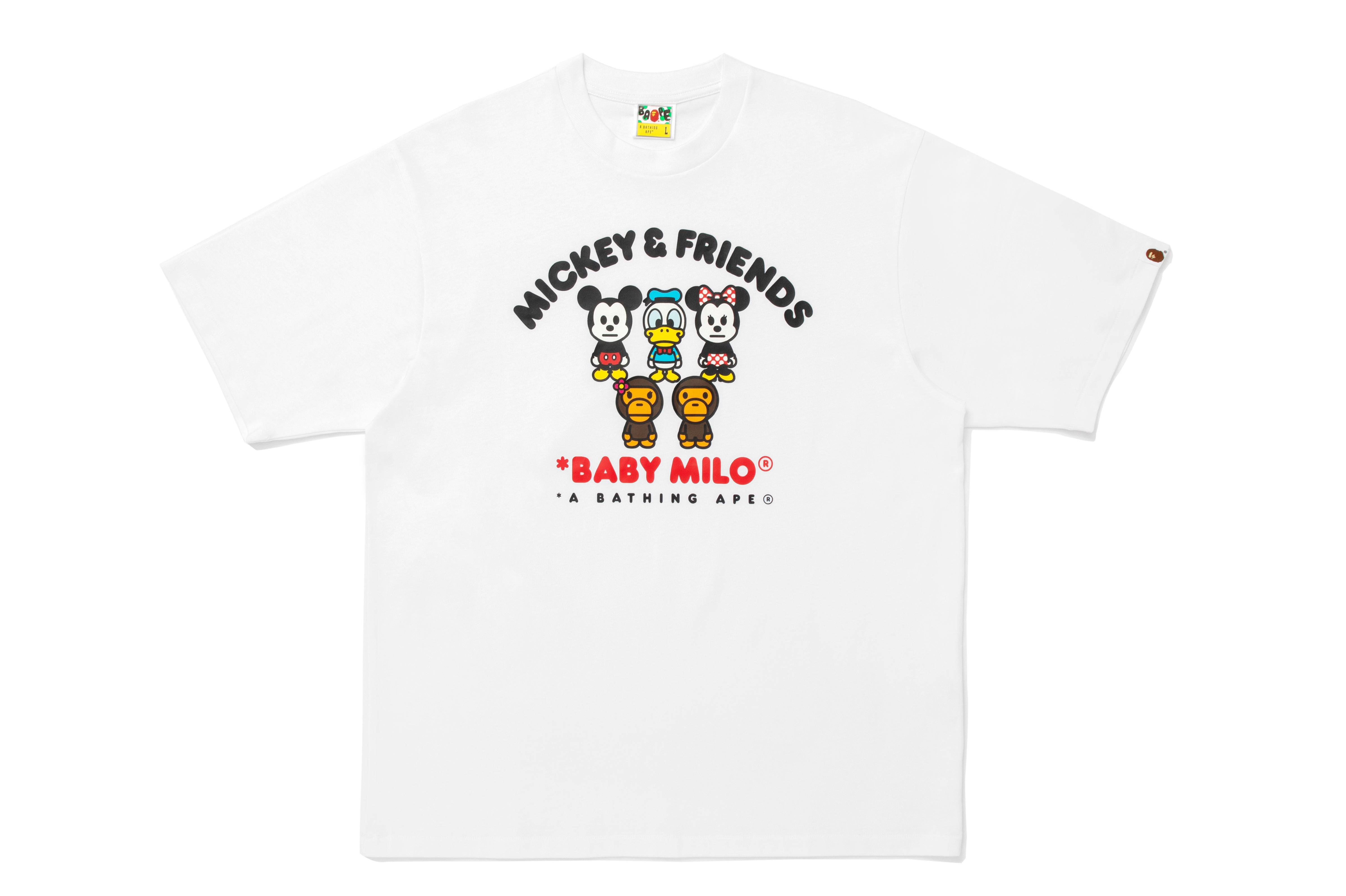 BAPE X DISNEY MICKEY & FRIENDS BABY MILO RELAXED FIT TEE – eu.bape.com