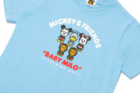 BAPE X DISNEY MICKEY & FRIENDS BABY MILO TEE KIDS