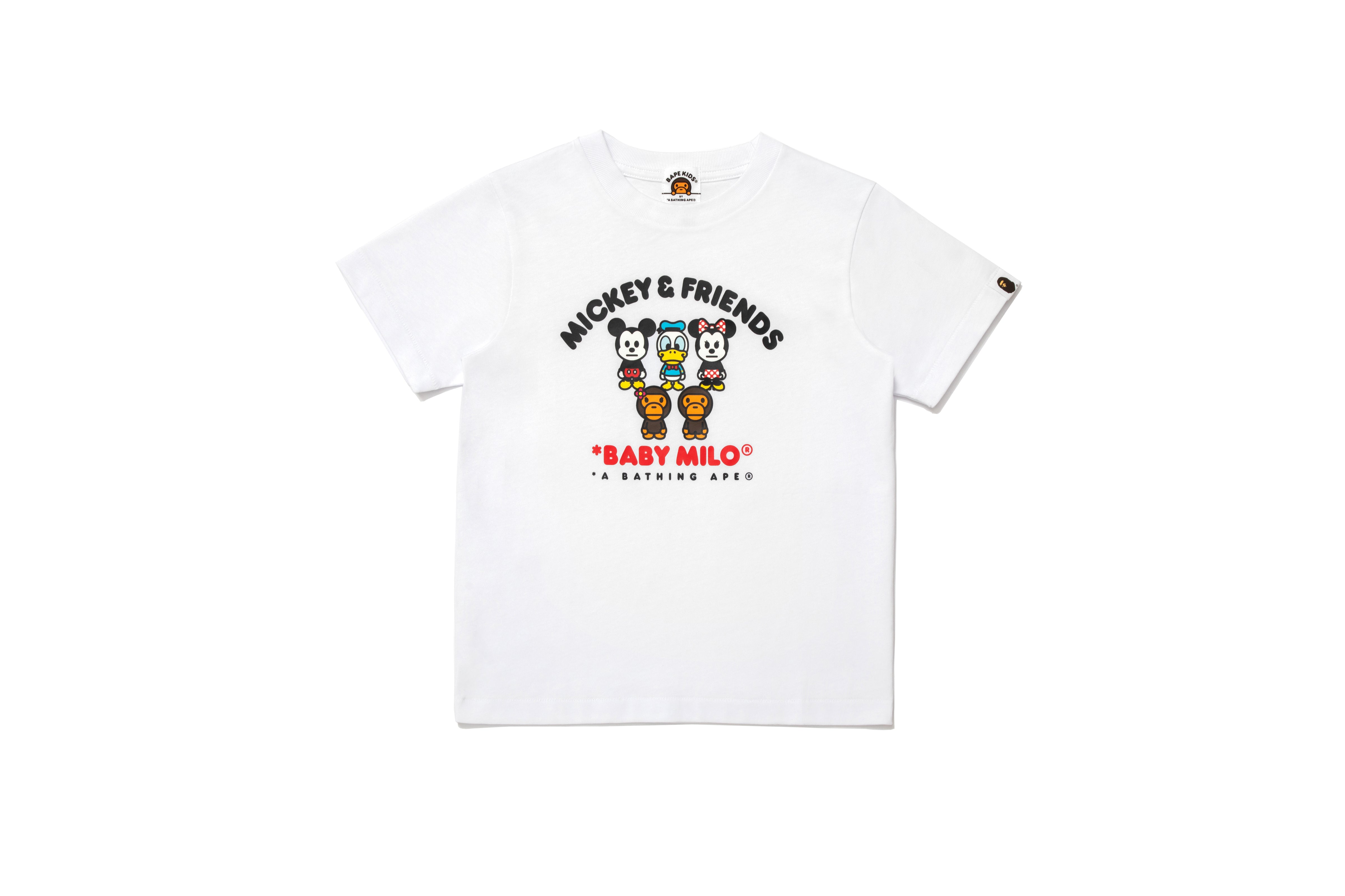 BAPE X DISNEY MICKEY & FRIENDS BABY MILO TEE KIDS – eu.bape.com