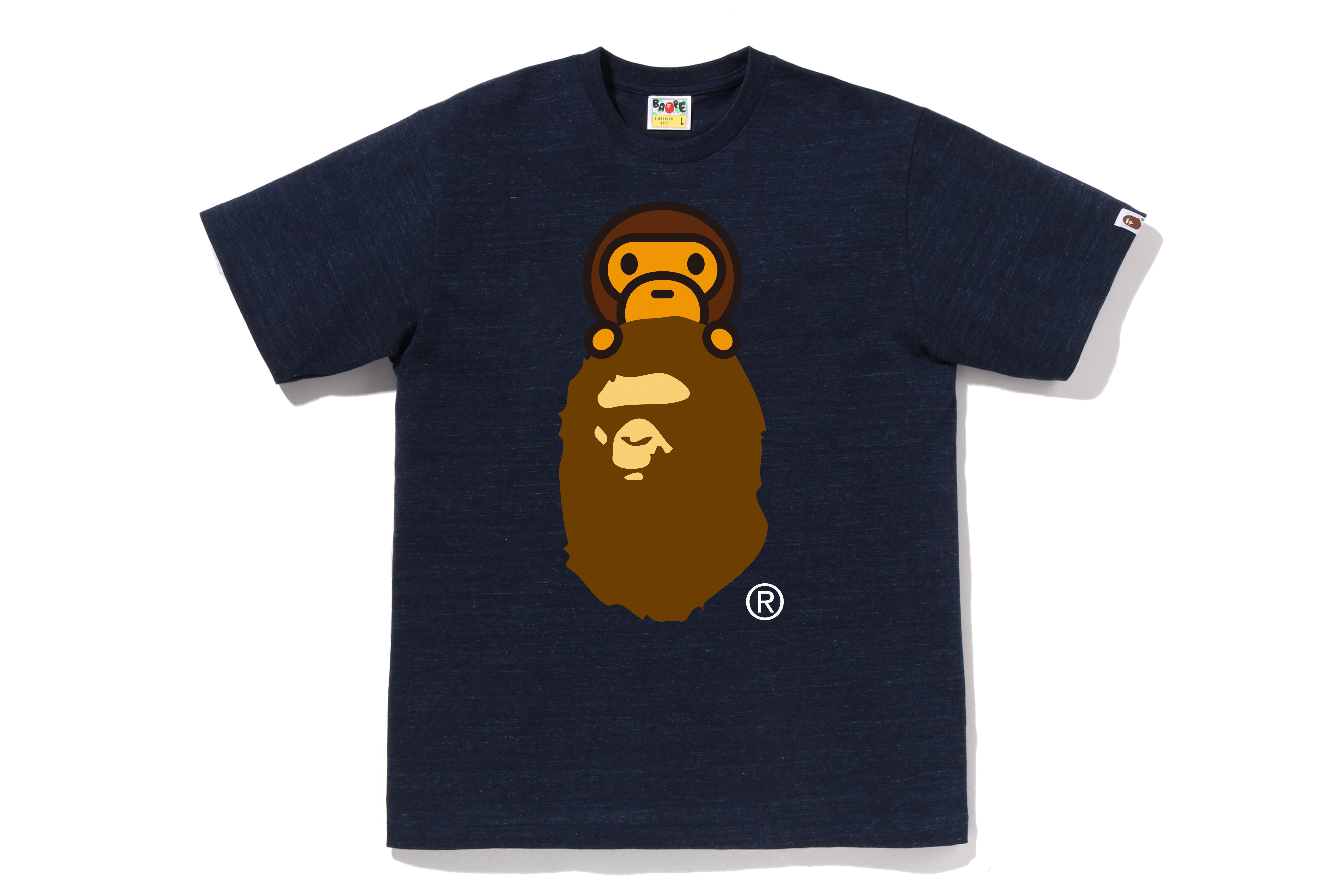 MILO ON APE HEAD TEE – eu.bape.com