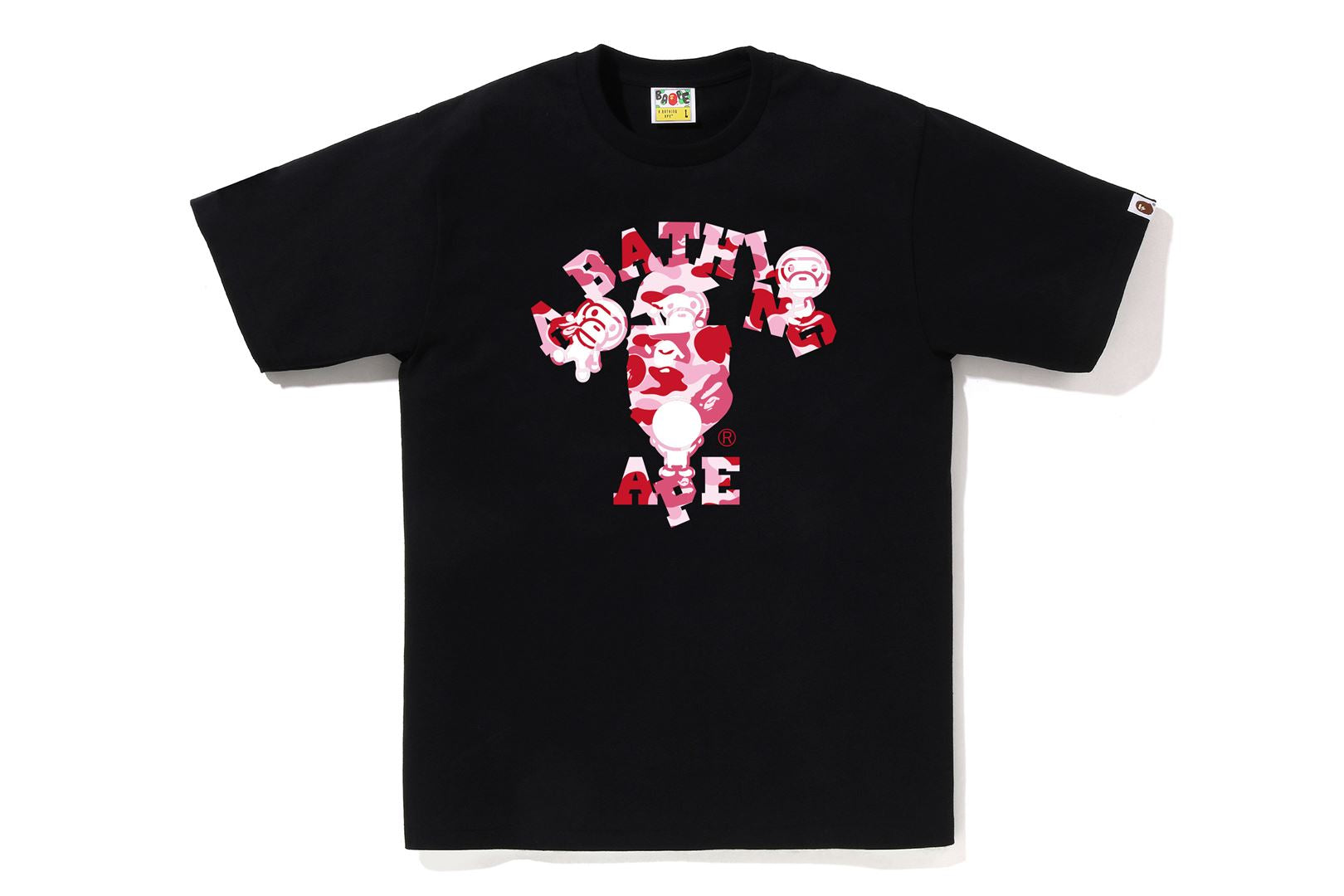 ABC CAMO COLLEGE MILO TEE – eu.bape.com