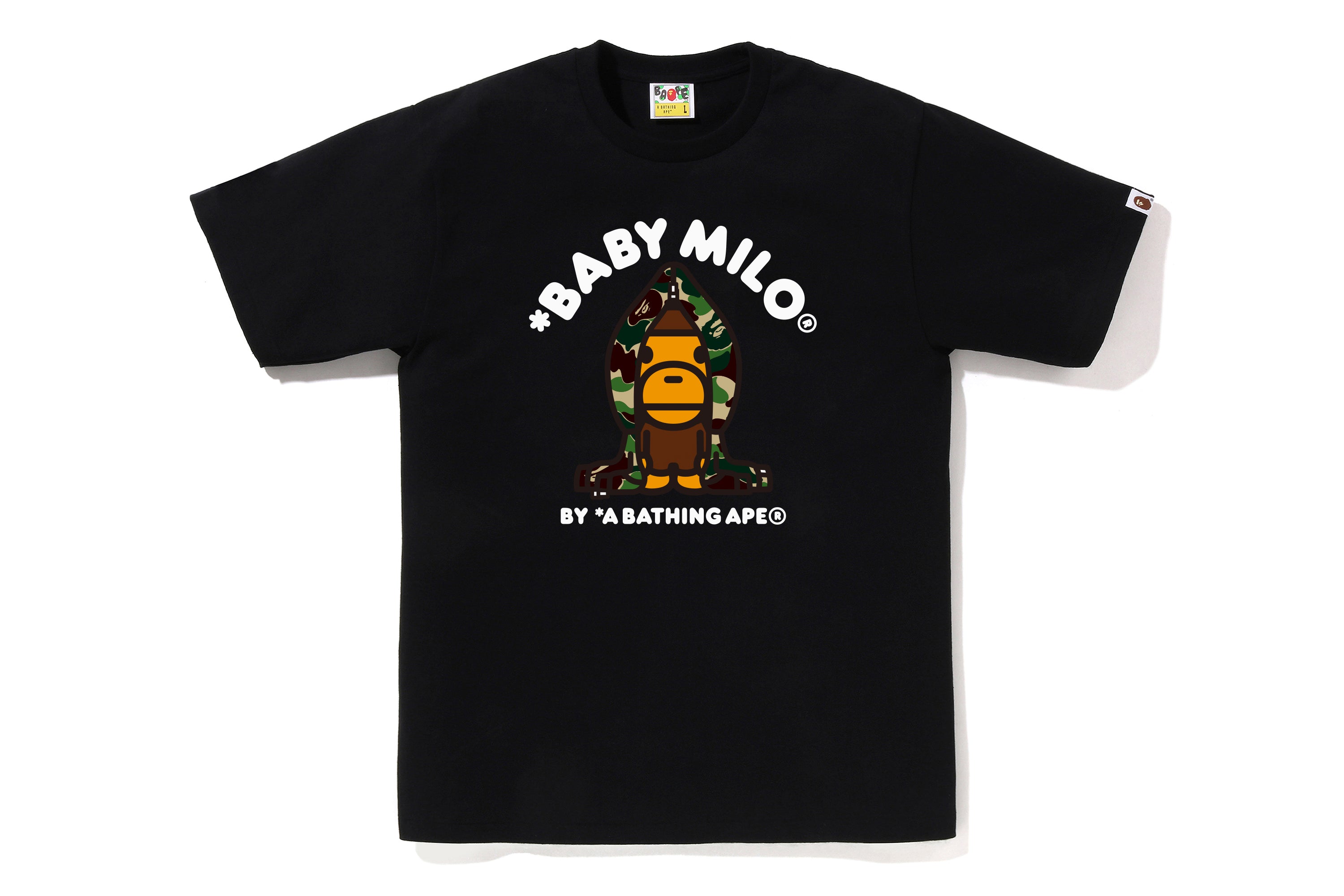 ABC CAMO MILO HOODIE TEE – eu.bape.com