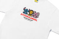 BAPE X DISNEY STITCH AND ANGEL BABY MILO TEE