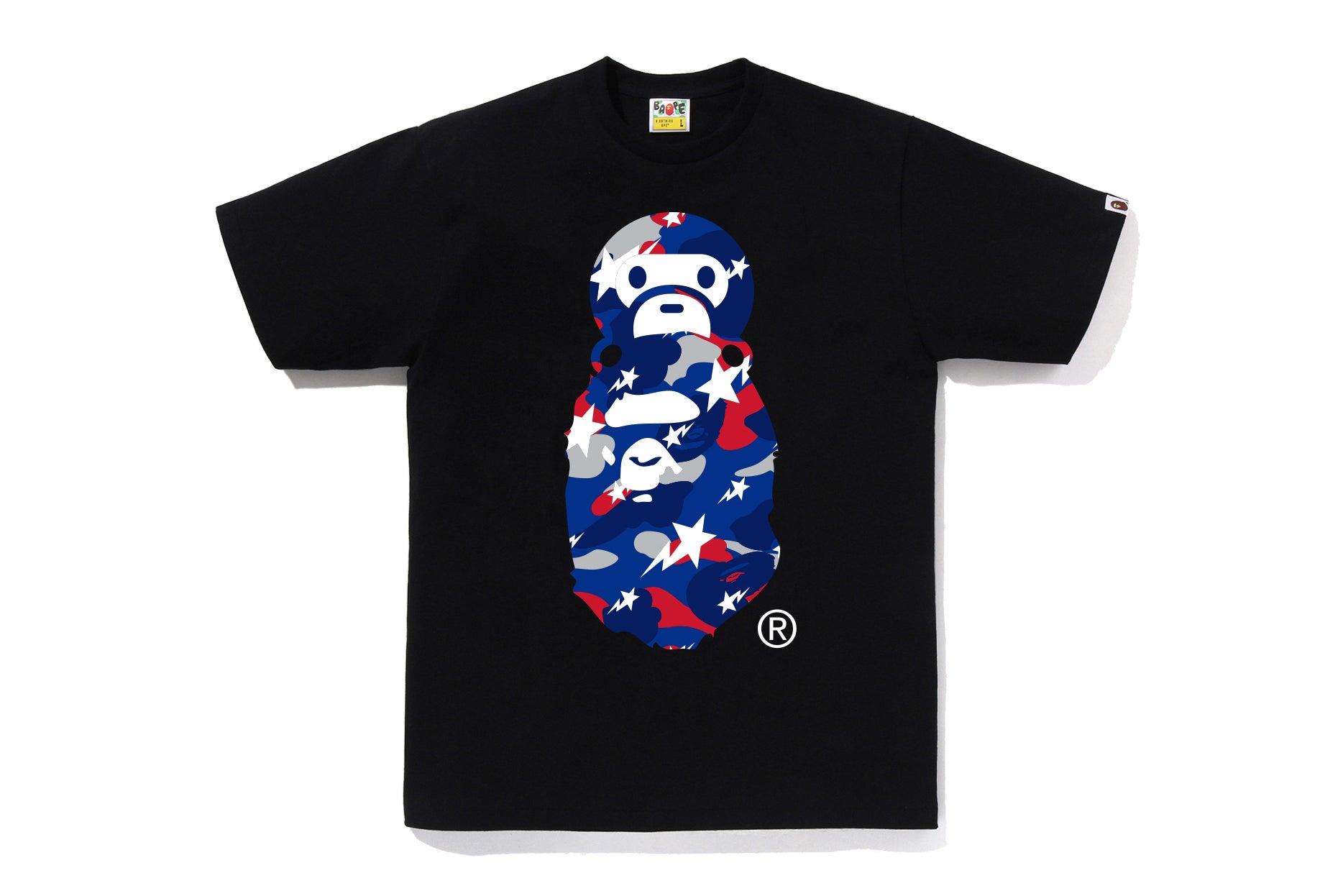 STA STRIKE CAMO MILO ON APE HEAD TEE – eu.bape.com