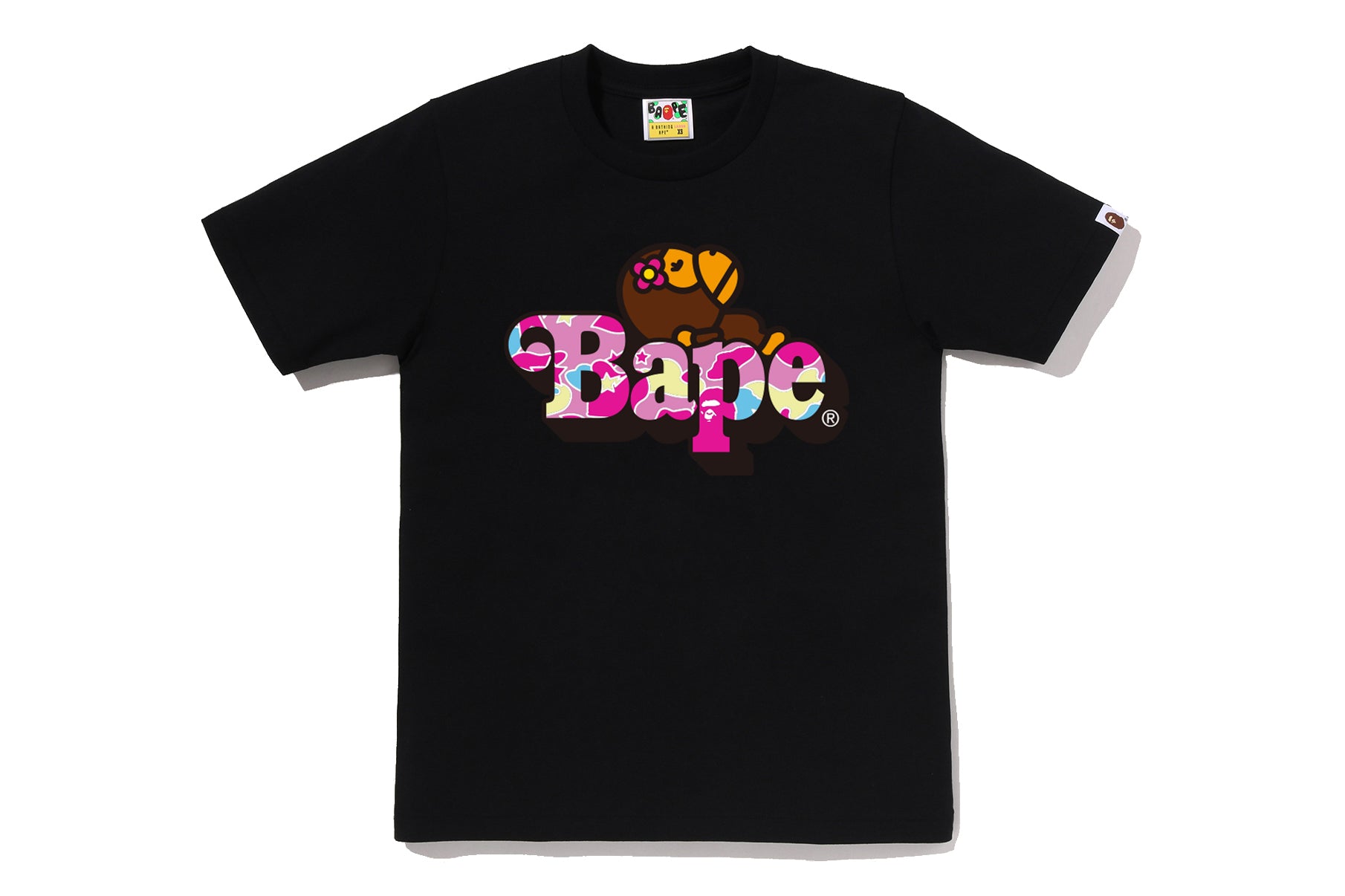 STA CAMO LISA ON BAPE TEE LADIES – eu.bape.com