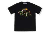 ABC CAMO SHARK MILO ON BAPE TEE JUNIOR