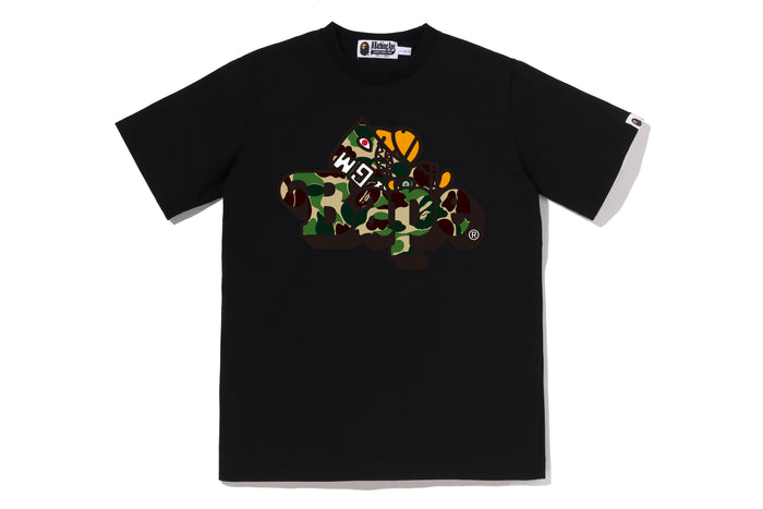 ABC CAMO SHARK MILO ON BAPE TEE JUNIOR