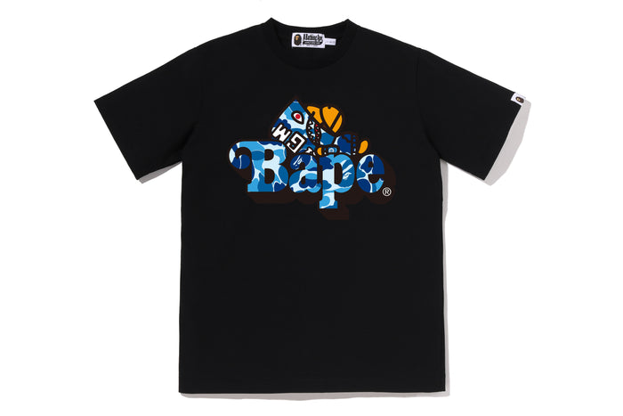 ABC CAMO SHARK MILO ON BAPE TEE JUNIOR