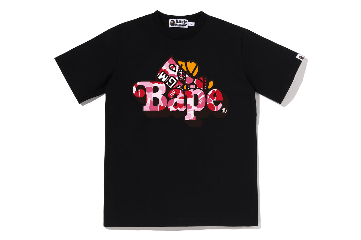 ABC CAMO SHARK MILO ON BAPE TEE JUNIOR