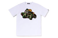 ABC CAMO SHARK MILO ON BAPE TEE JUNIOR